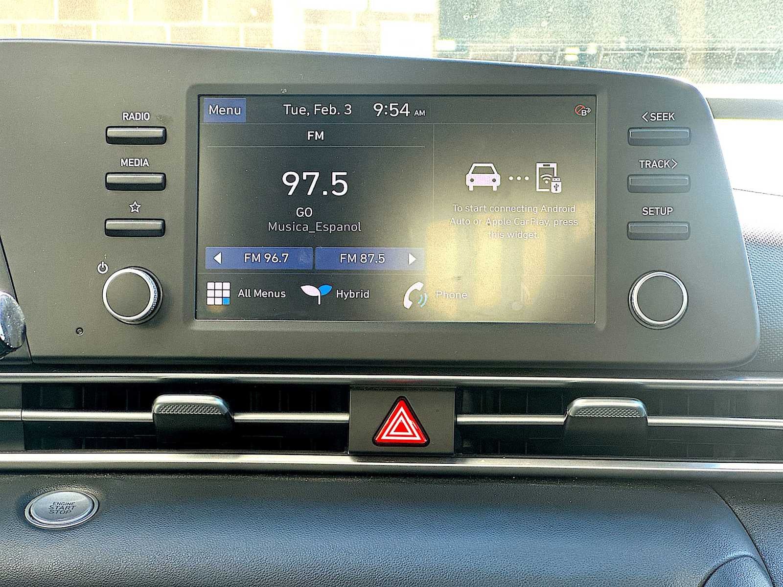 2023 Hyundai ELANTRA HYBRID Blue