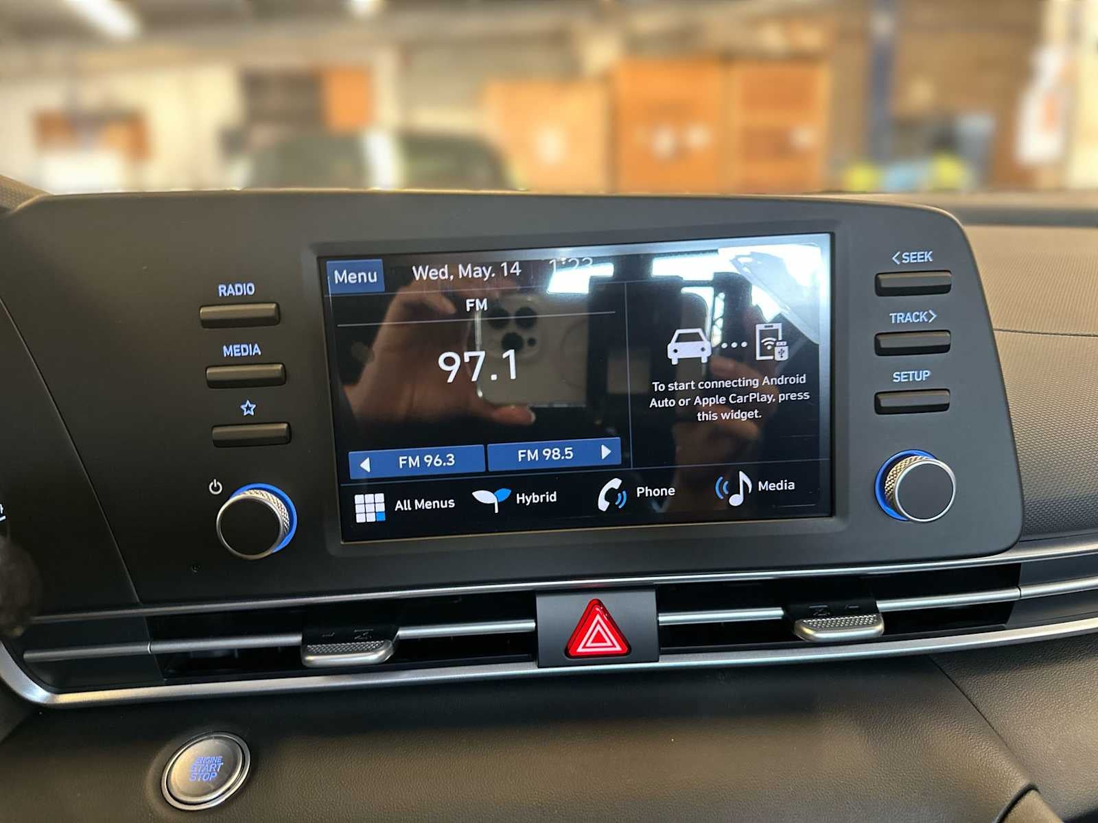 2025 Hyundai ELANTRA HYBRID Blue