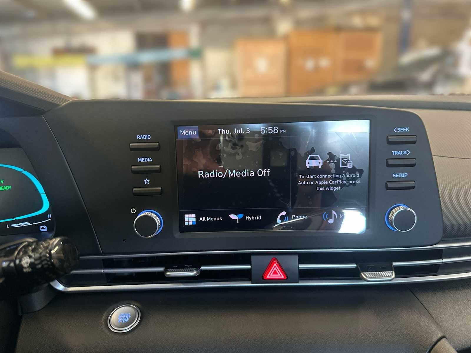 2025 Hyundai ELANTRA HYBRID Blue