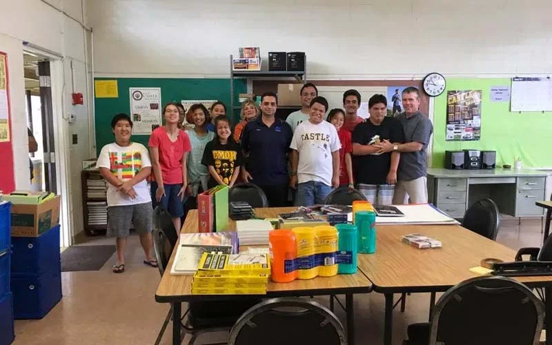 Donations to Castle High School