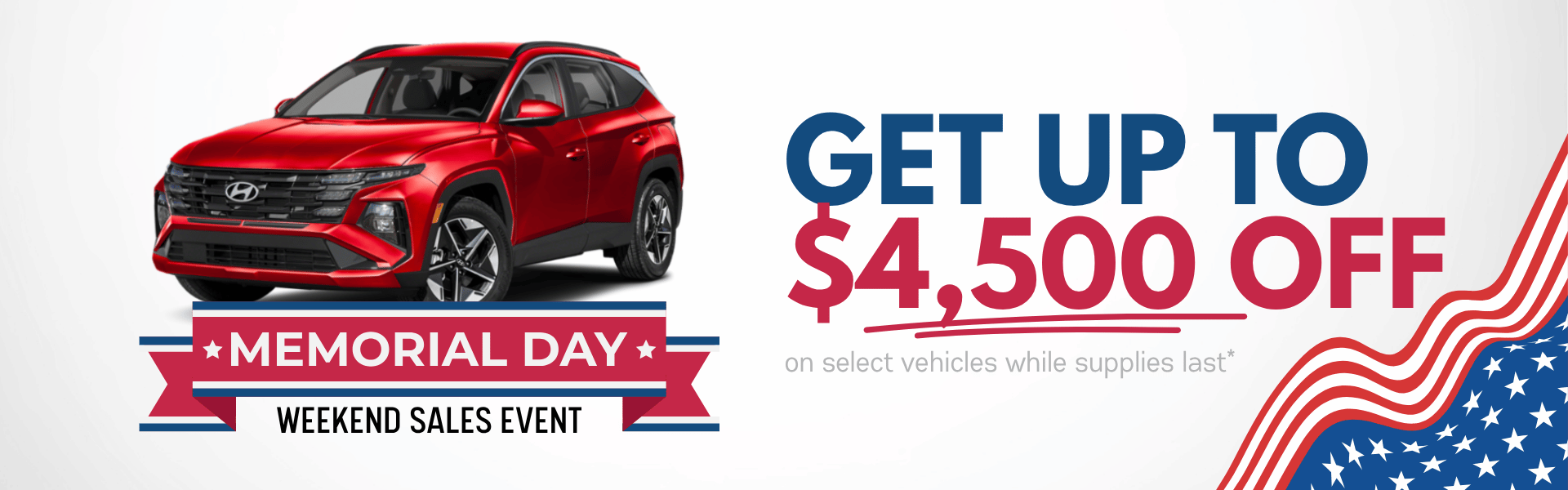 Memorial Day Weekend Sale