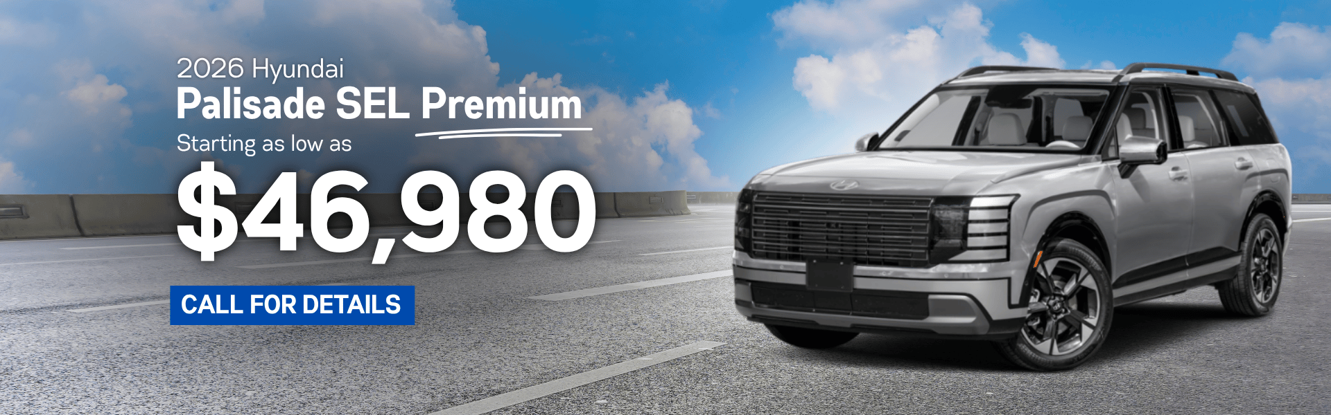 Palisade PEL Premium starting at $46,980