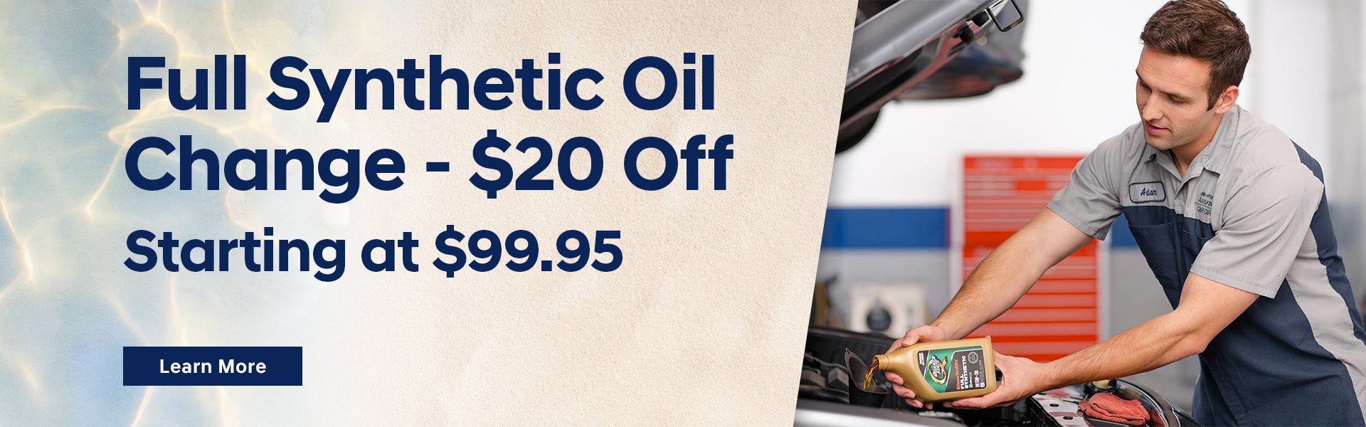 Full Synthetic Oil Change - $20 Off