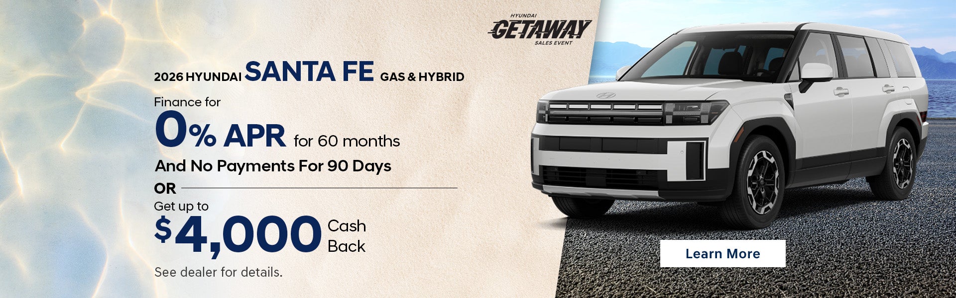 2026 Hyundai Santa Fe Gas & Hybrid