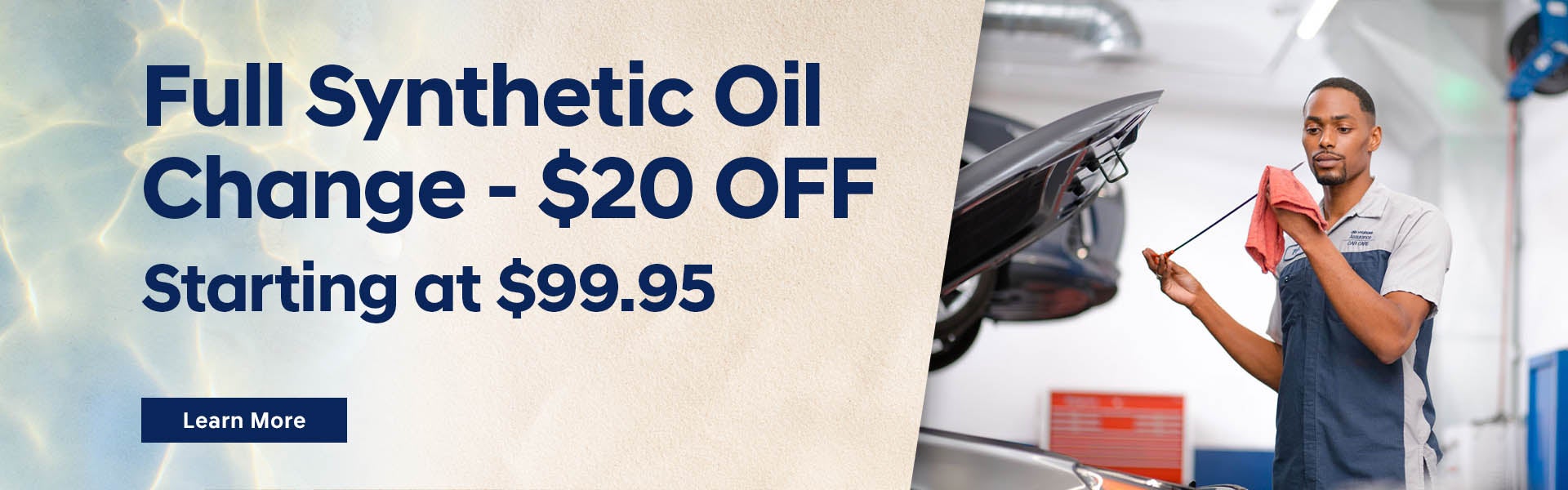 Full Synthetic Oil Change - $20 Off