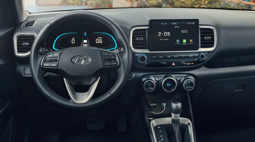 2026 Hyundai Venue interior dashboard.